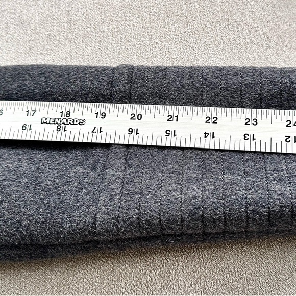 KARL LAGERFELD NWT WINTER ZIP AND SNAP COAT IN HEATHER GRAY XL - Picture 13 of 16